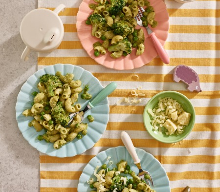 Kids Broccoli & Pea Pesto Pasta