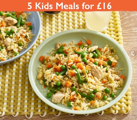 Kids Chicken & Vegetable Rice