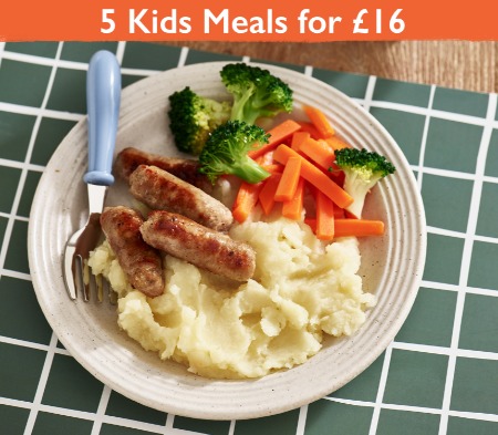 Kids Sausage & Mash 