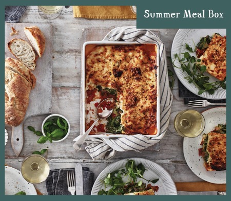 Veggie Lasagne Al Fresco Box for 4 Veggie Lasagne Al Fresco Box for 4