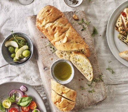 Garlic Ciabatta Garlic Ciabatta