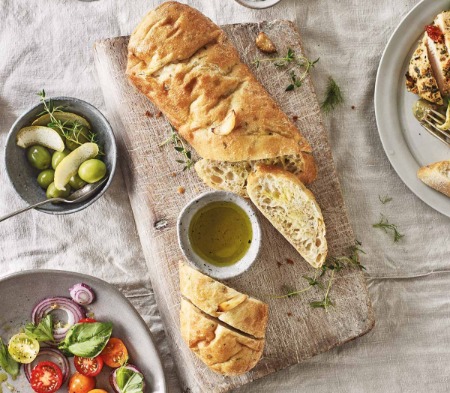 Garlic Ciabatta Garlic Ciabatta