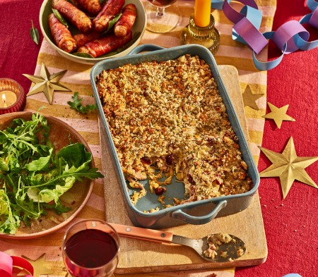 Slow-Cooked Turkey & Winter Vegetable Lasagne