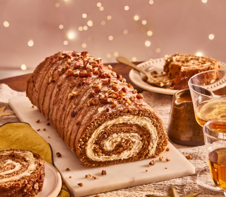 Sticky Toffee Roulade