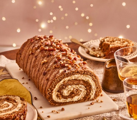 Sticky Toffee Roulade Sticky Toffee Roulade