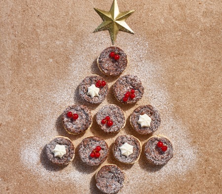 Festive Chocolate Brownie Pies