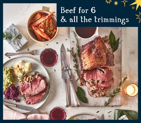 British Sirloin and Trimmings for 6 British Sirloin and Trimmings for 6