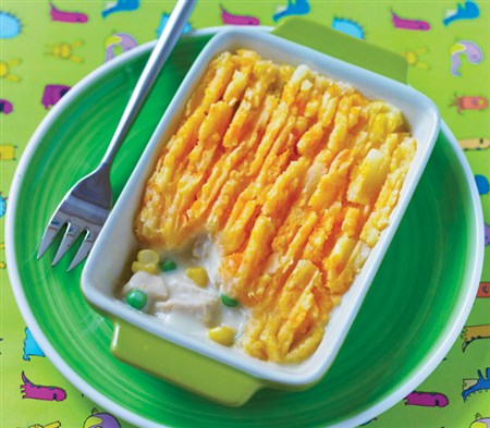 Kids Chicken and Mash Pie