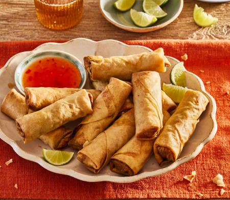 Katsu Vegetable Spring Rolls