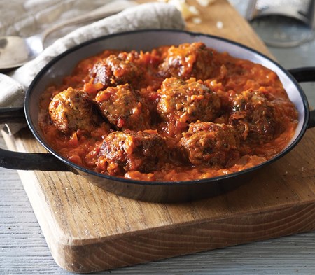 Meatballs in a Rustic Tomato Sauce Meatballs in a Rustic Tomato Sauce