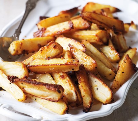 Roast Parsnips with Vicenza Cheese Roast Parsnips with Vicenza Cheese