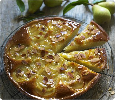 Pear & Almond Tart