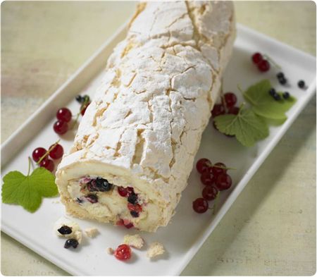 Blackberry & Cherry Pavlova