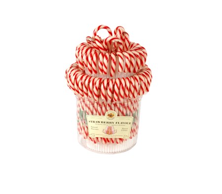 Strawberry Candy Canes