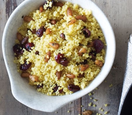 Couscous with Cranberries & Pine Nuts - dud
