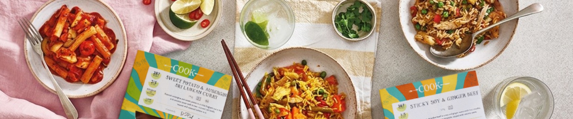 COOK healthy and plant-based dishes